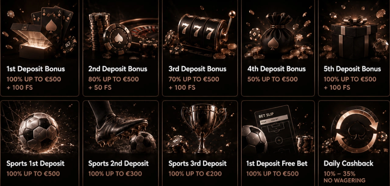 myvip casino welcome bonus